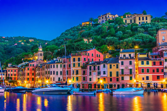 Liguria harbour lights