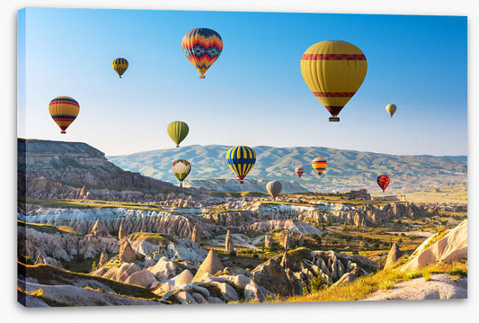 Cruising over Cappadocia
