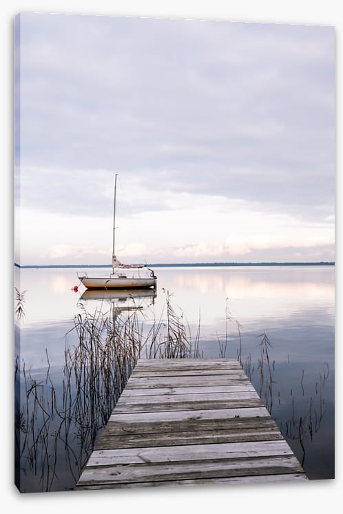 Moored by the dock