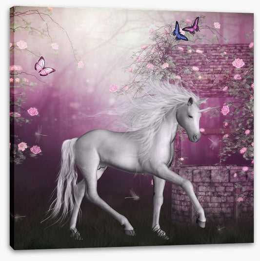 Unicorn by the well