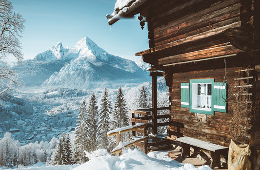 The alpine cabin