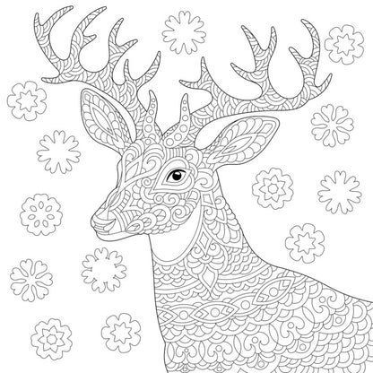 Colour me reindeer