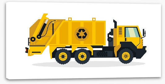 The garbage truck