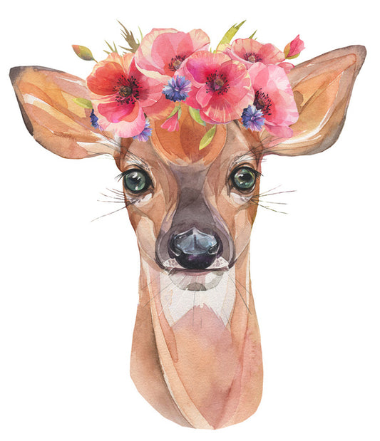 The floral fawn