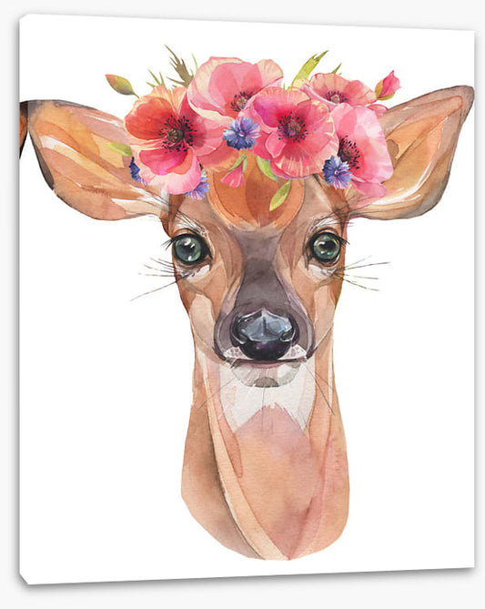The floral fawn