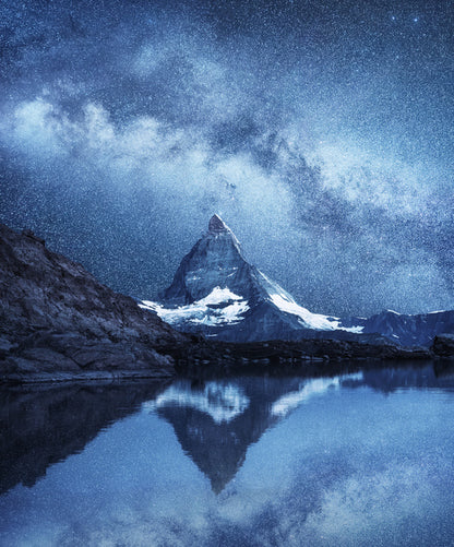 Matterhorn moonlight