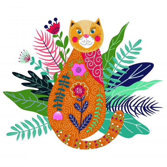 The garden tabby