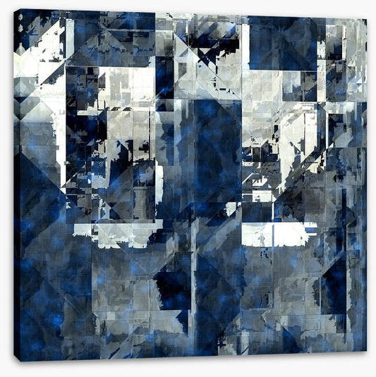 Steely blue