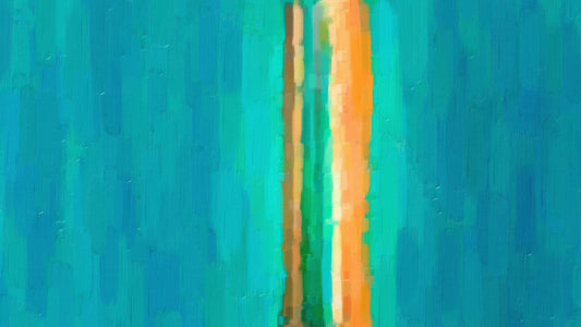 Above the peninsula