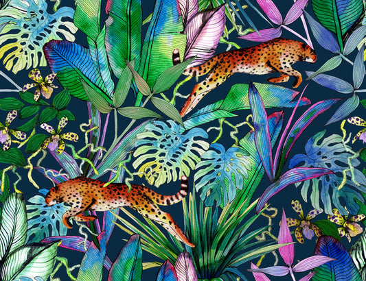 The jungle leopards
