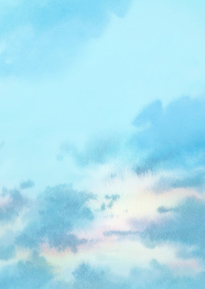 Gap in the clouds