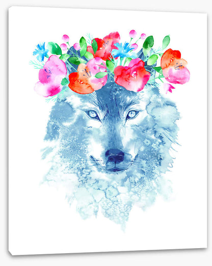 Floral wolf
