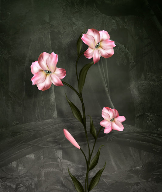 Peeping petals