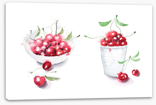 Sweet cherry cups