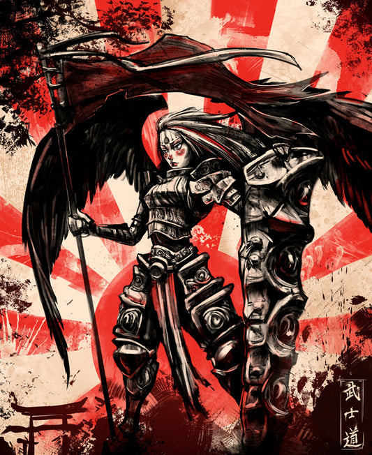 The angel warrior