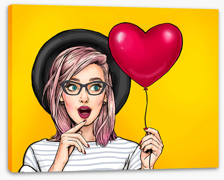 Pop heart