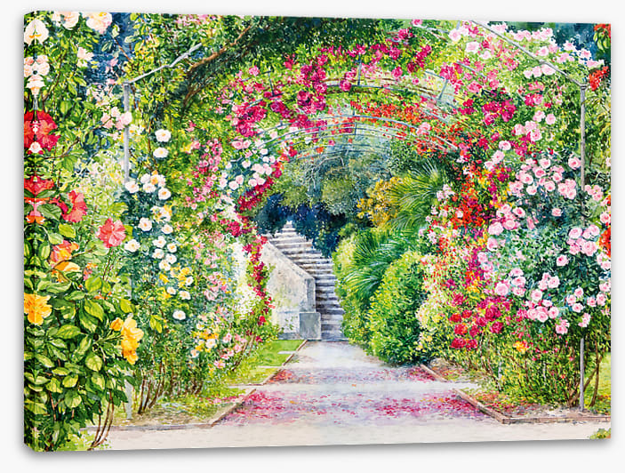 The flower arch