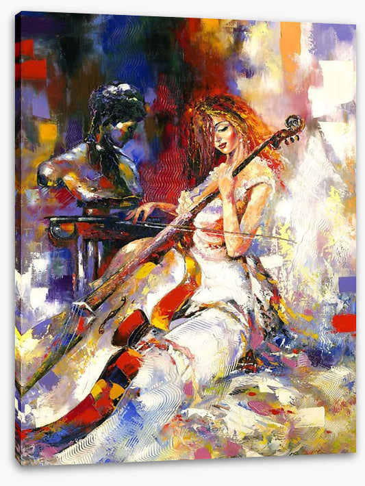The girl and the cello