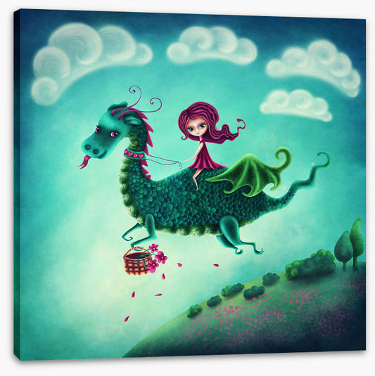 Flower dragon ride