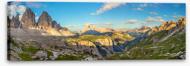 Dolomite delight panorama