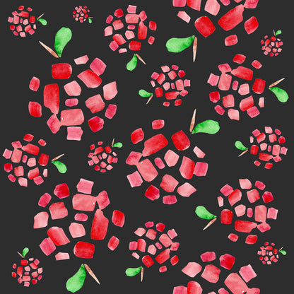 Red apple pieces