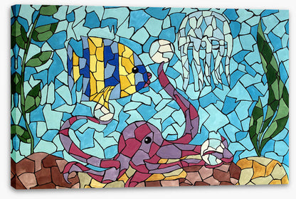 Making friends mosaic