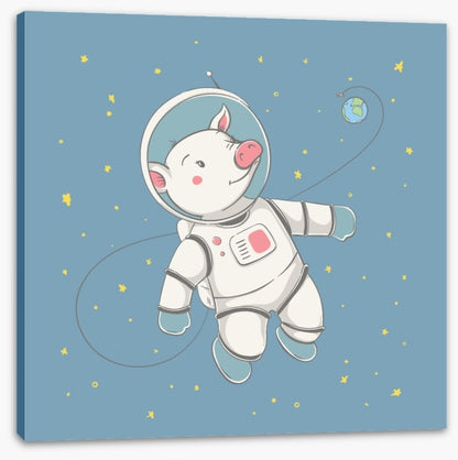 Piggy in space
