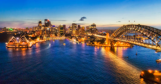 Circular Quay aglow