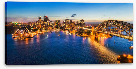 Circular Quay aglow