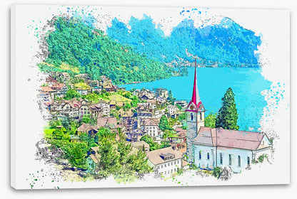 Lucerne lake