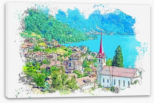 Lucerne lake