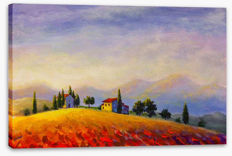 A Tuscan sunset
