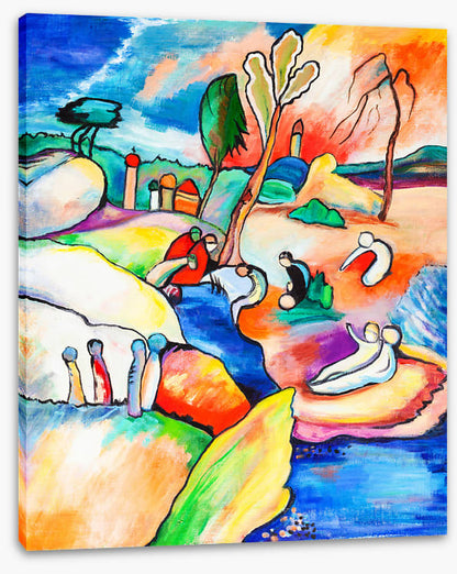 Gathering at the oasis