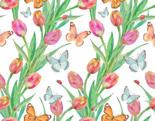 Butterfly tulips