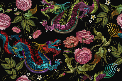Chinese dragon garden
