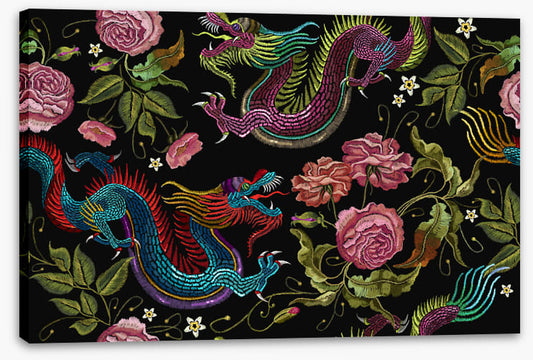 Chinese dragon garden