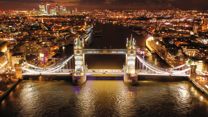 Tower Bridge aglow