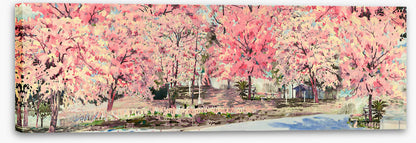 Pink blossom lane