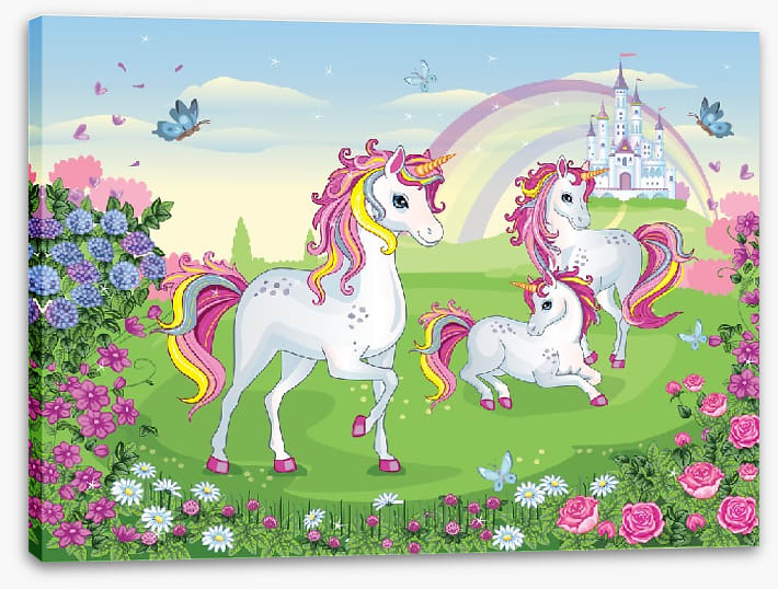 White castle unicorns