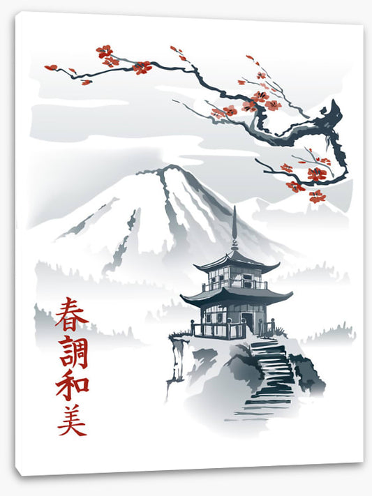 The mountain pagoda