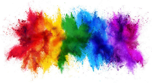 Holi rainbow