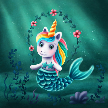 Unicorn mermaid