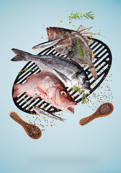 On the grill