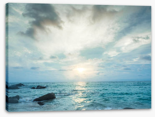 Over the ocean