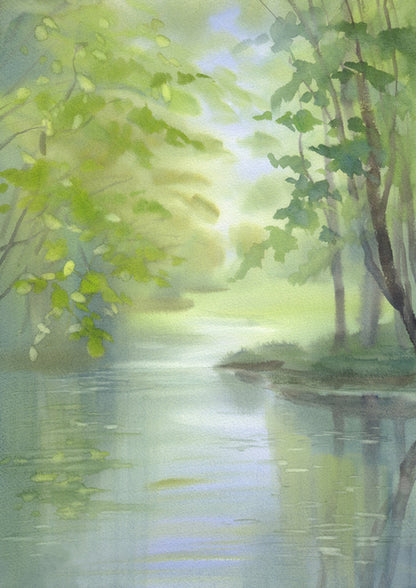 Spring river greens