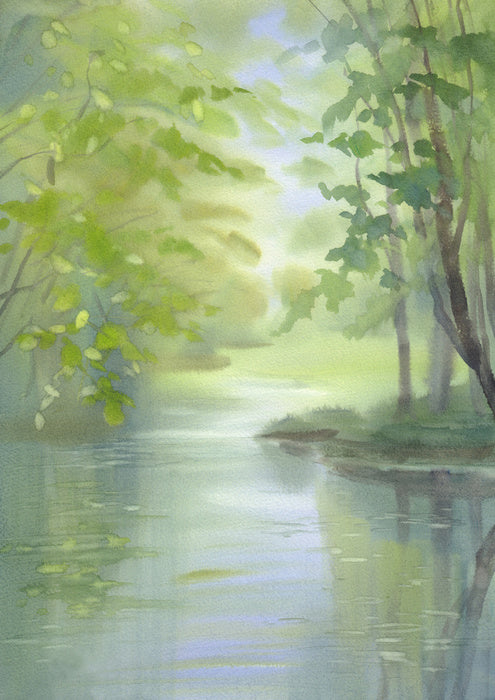 Spring river greens