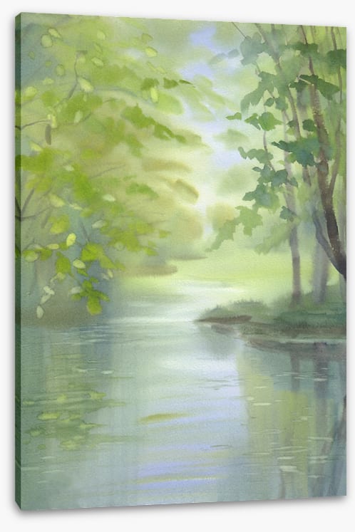 Spring river greens