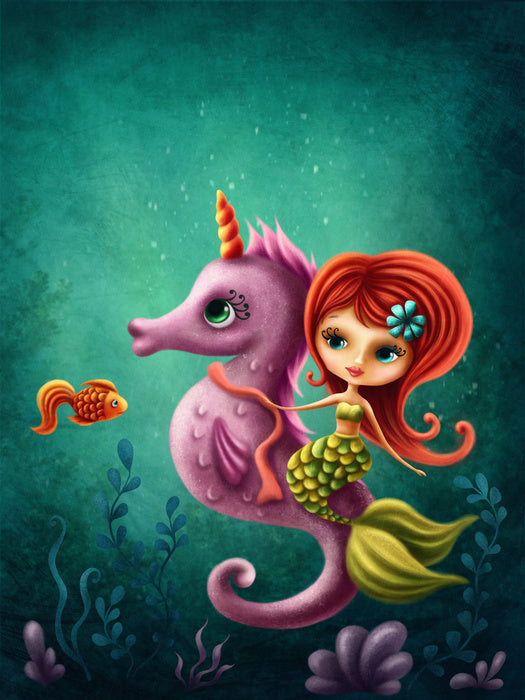 Riding my seahorse