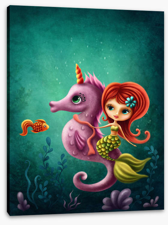 Riding my seahorse