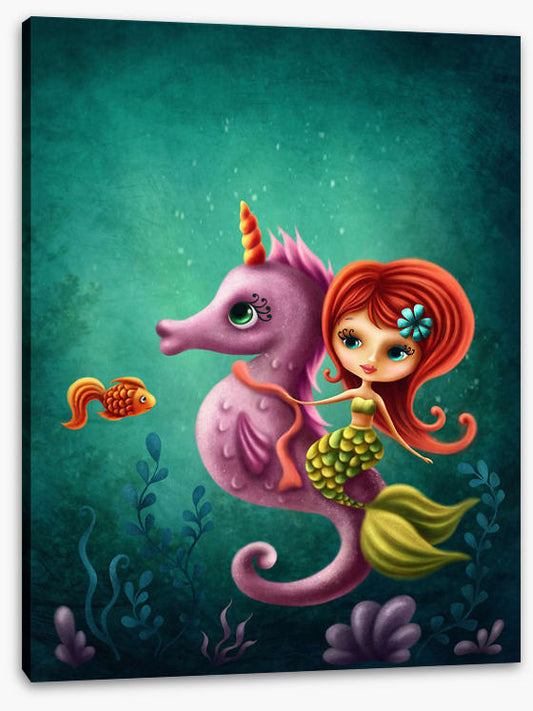 Riding my seahorse